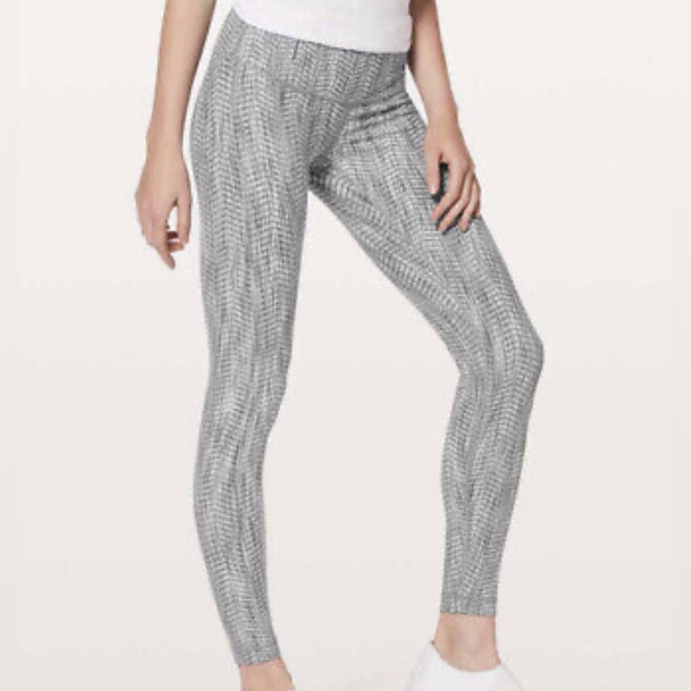 Lululemon Like New Wonder Under High Rise Crop Leggings